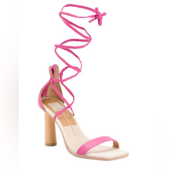 Dolce Vita Magenta Heels - Picture 1 of 3